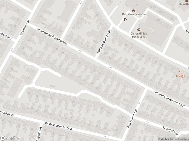 112 melding Overlastmelding Admiraal de Ruyterstraat in Sliedrecht gesloten