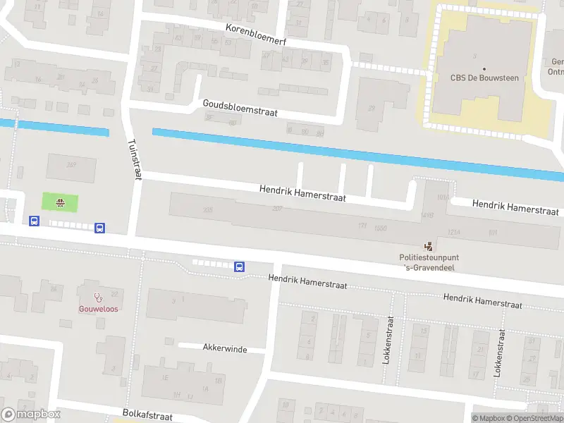 112 melding Ambulance met gepaste spoed naar de Hendrik Hamerstraat in 's-Gravendeel