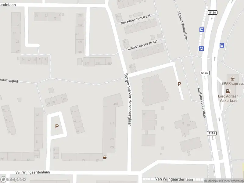 Ambulance met grote spoed naar de Burgemeester Hazenberglaan in Rotterdam