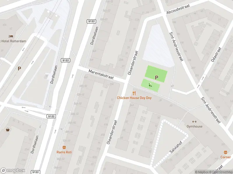 Ambulance met grote spoed naar de Oleanderstraat in Rotterdam