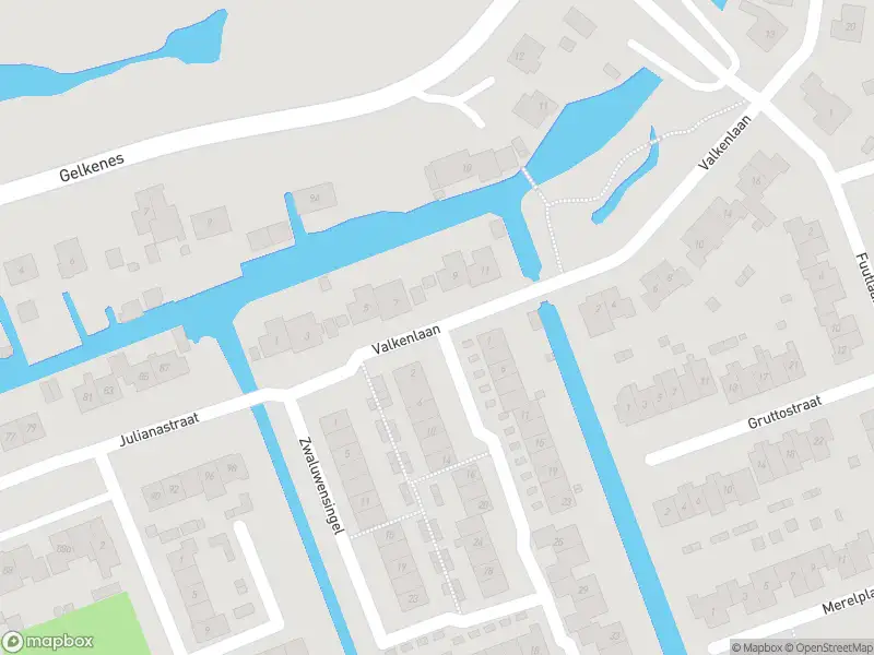 Brandweer met grote spoed naar de Valkenlaan in Groot-Ammers vanwege waarnemen gaslucht