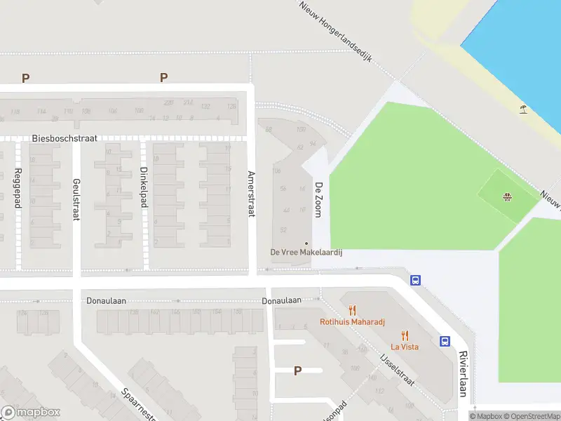 Ambulance met gepaste spoed naar de Amerstraat in Spijkenisse