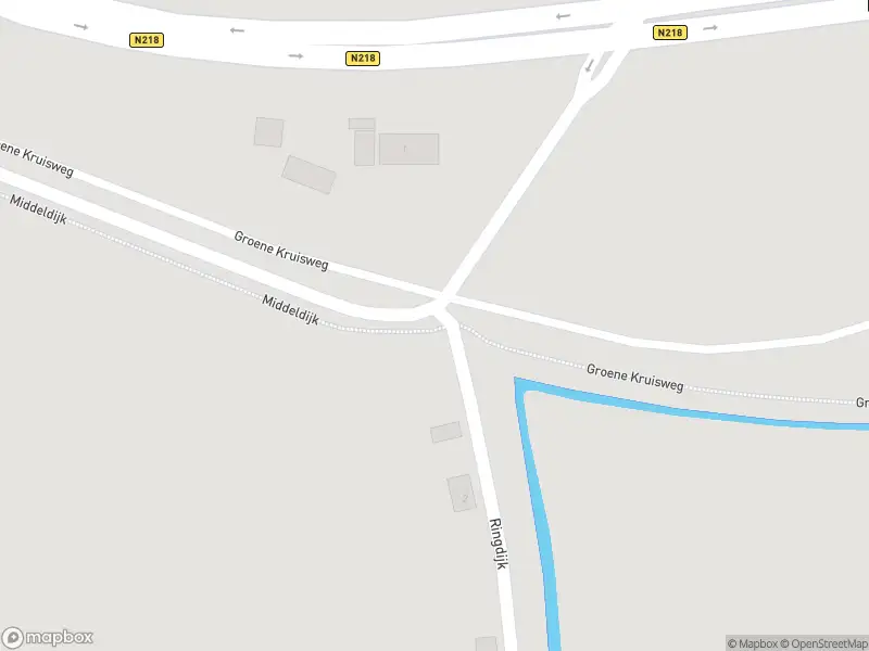 Politie naar de Ringdijk in Geervliet vanwege voertuigen te water