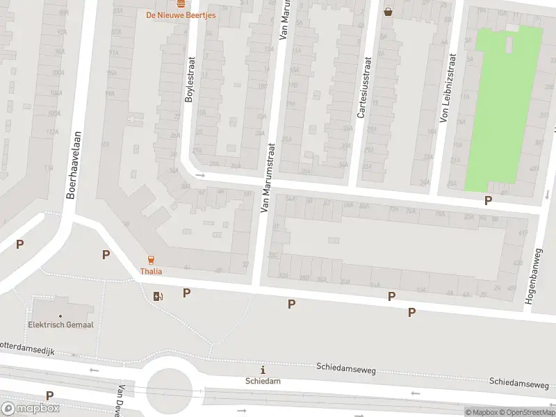 Ambulance met grote spoed naar de Van Marumstraat in Schiedam