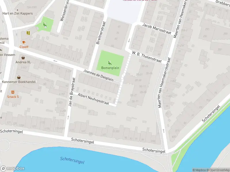Ambulance met gepaste spoed naar de Joannes de Deoplein in Haarlem