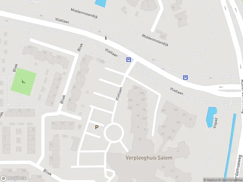 Besteld ambulance vervoer naar de Vlietlaan in Ridderkerk