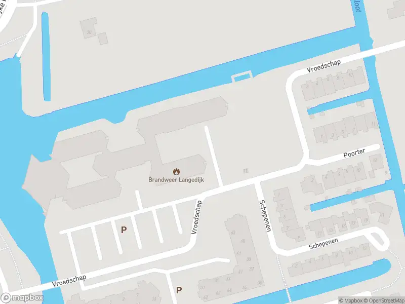 Brandweer met gepaste spoed naar de Vroedschap in Zuid-Scharwoude