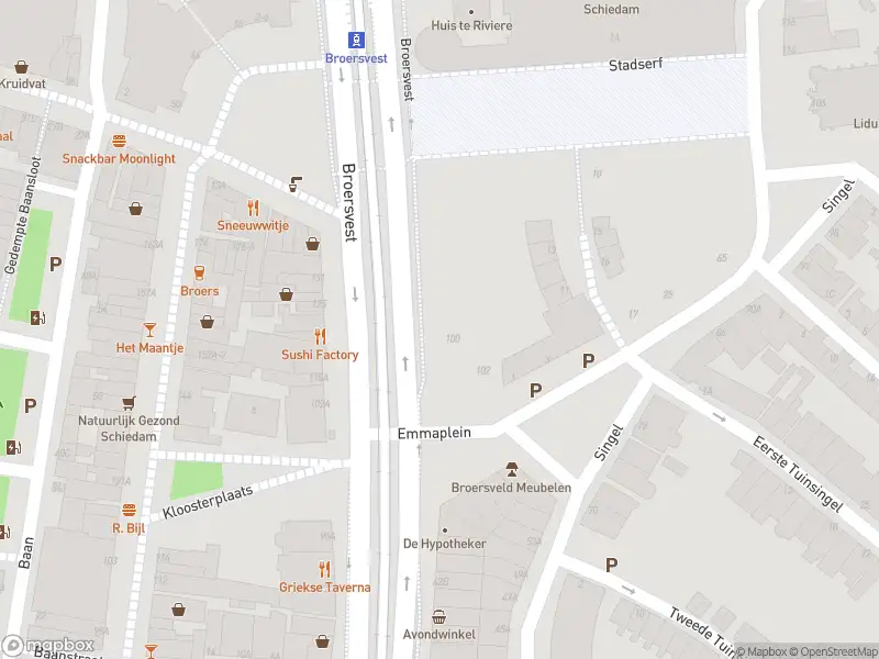 Ambulance met gepaste spoed naar de Broersvest in Schiedam