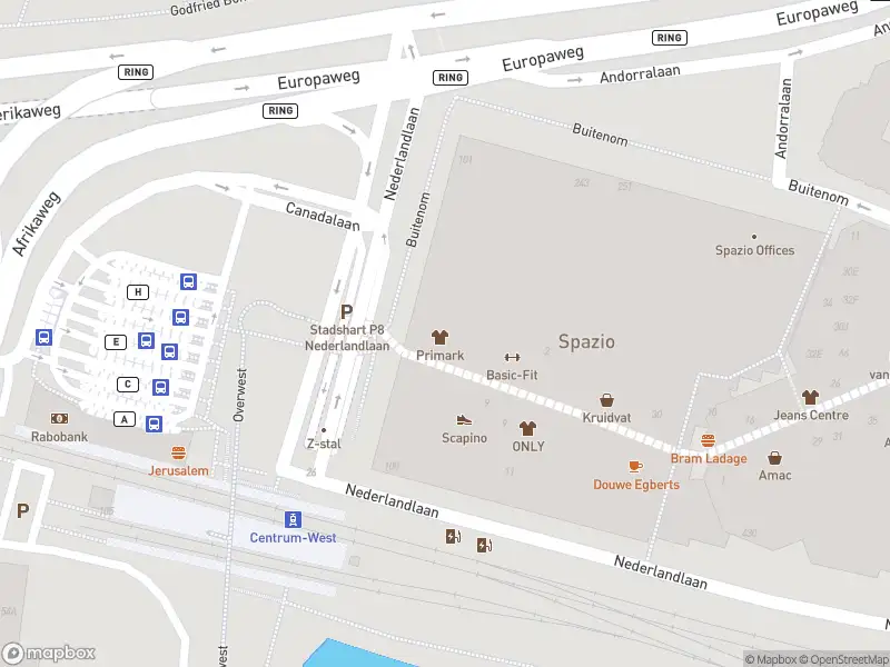 Ambulance naar de Blauw-roodlaan in Zoetermeer