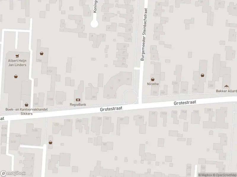 Politie naar de Burgemeester Steinbachstraat in Drunen vanwege ongeval met letsel