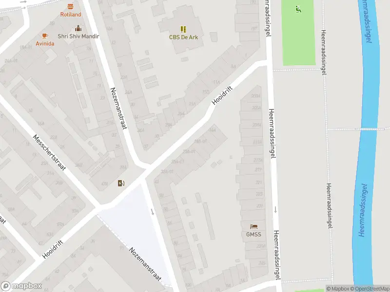 Ambulance met gepaste spoed naar de Hooidrift in Rotterdam