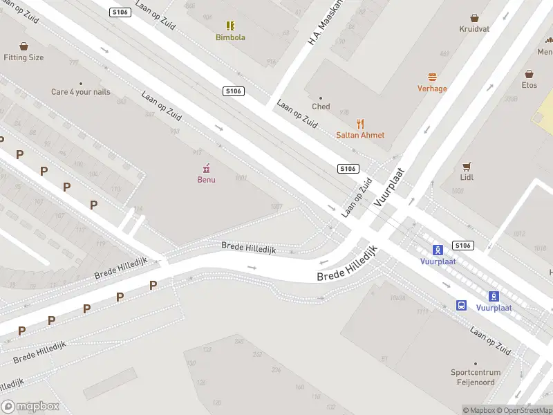 112 melding Ambulance met grote spoed naar de Brede Hilledijk in Rotterdam