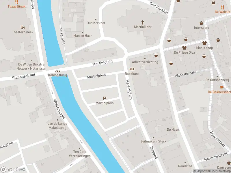 Politie met grote spoed naar de Martiniplein in Sneek vanwege steekincident
