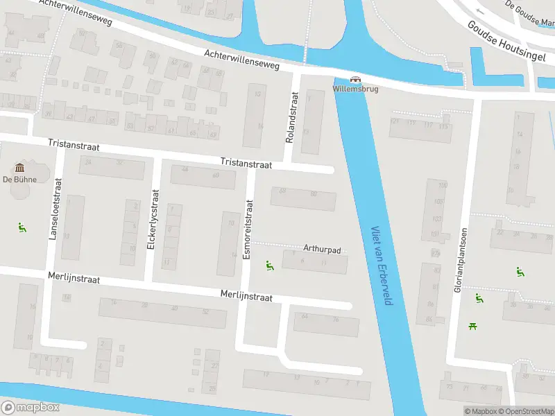 Ambulance met gepaste spoed naar de Merlijnstraat in Gouda