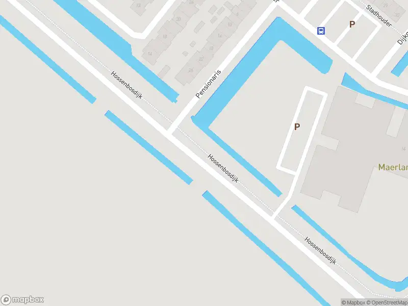 Politie naar de Hossenbosdijk in Vierpolders vanwege personen te water