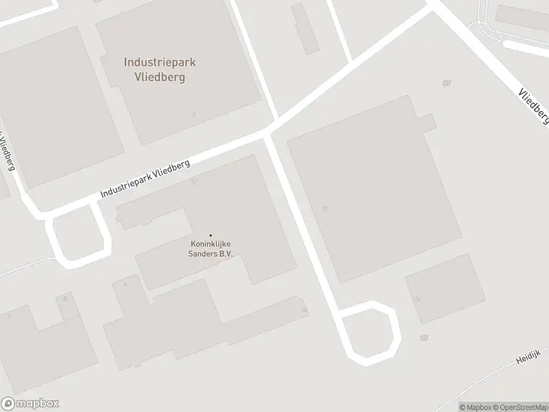 Brandweer met gepaste spoed naar de Industriepark Vliedberg in Vlijmen