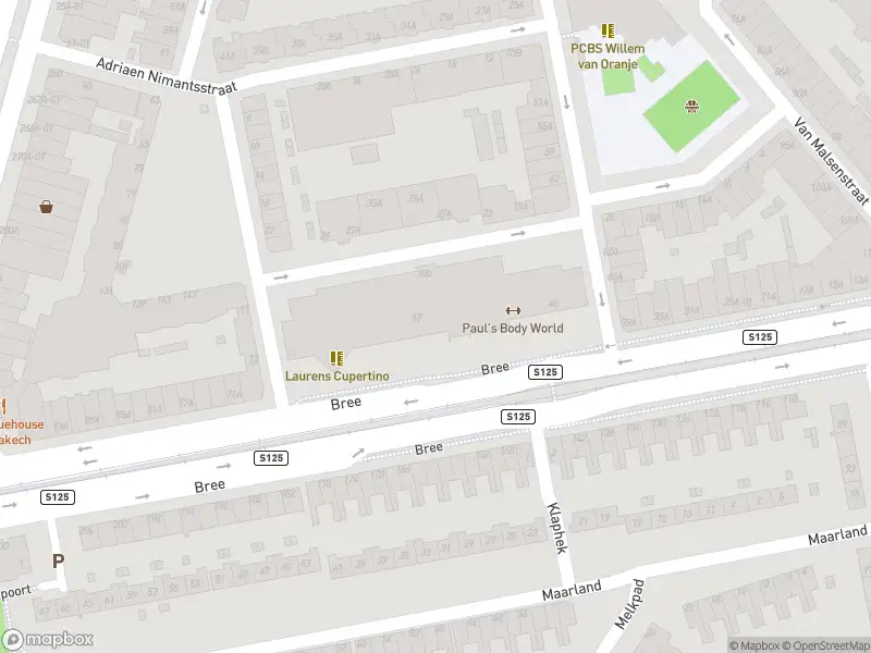 Ambulance met grote spoed naar de Bree in Rotterdam