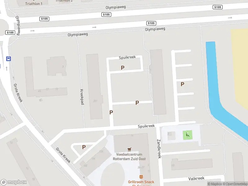 112 melding Ambulance met gepaste spoed naar de Spuikreek in Rotterdam