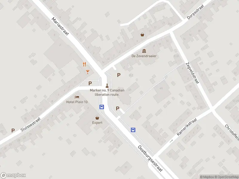 Brandweer met gepaste spoed naar de Dorpsplein in Zuidzande