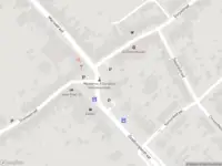 Brandweer met gepaste spoed naar de Dorpsplein in Zuidzande