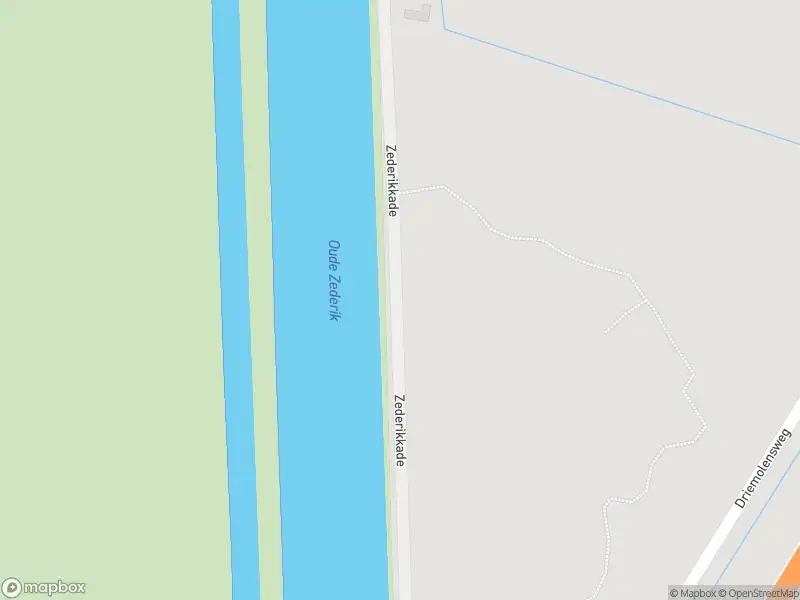 Politie naar de Driemolensweg in Lexmond vanwege personen te water