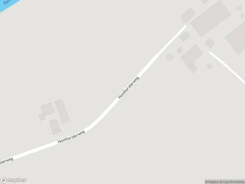 Politie naar de Honthorsterweg in Stoutenburg vanwege aanrijding met letsel