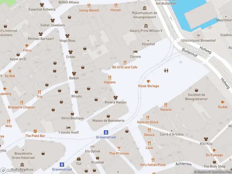 Ambulance met grote spoed naar de Spui in 's-Gravenhage