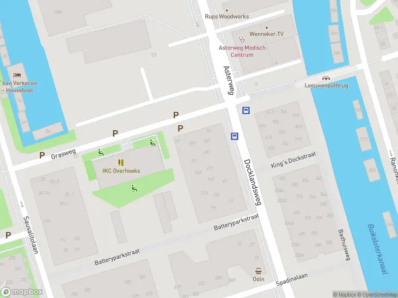 Besteld ambulance vervoer naar de Docklandsweg in Amsterdam