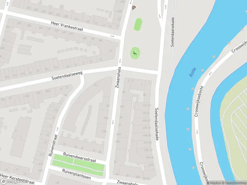 Ambulance met grote spoed naar de Zwaanshals in Rotterdam