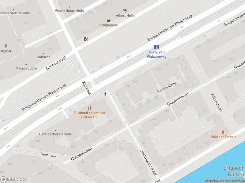 112 melding Politie naar de Burgemeester van Walsumweg in Rotterdam