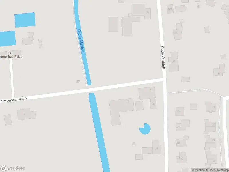 Brandweer met grote spoed naar de Smeerveensedijk in Peize vanwege afgaan automatisch brandalarm