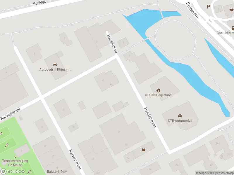 112 melding Brandweer met gepaste spoed naar de Handelstraat in Nieuw-Beijerland