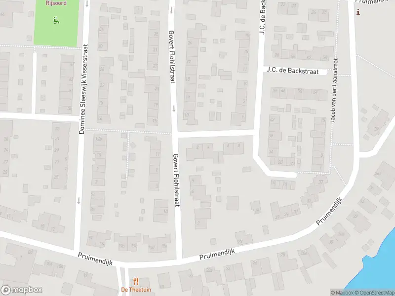 Ambulance met grote spoed naar de J.C. de Backstraat in Ridderkerk