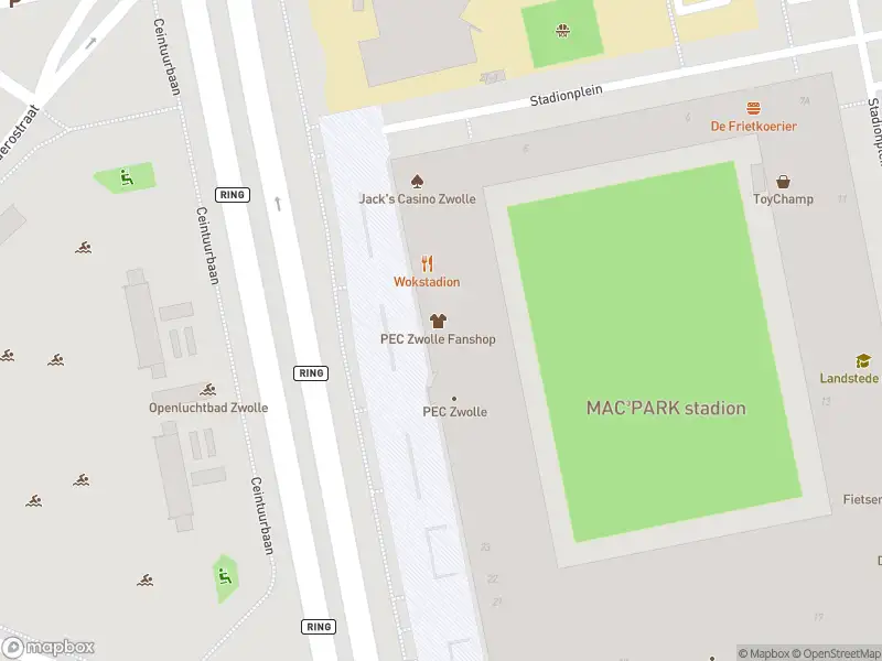 Politie naar de Stadionplein in Zwolle vanwege aanrijding met letsel