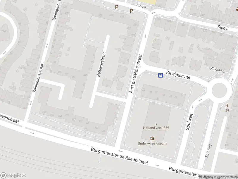 Ambulance met gepaste spoed naar de Bellevuestraat in Dordrecht