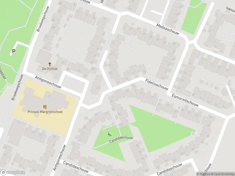Ambulance met grote spoed naar de Fidelioschouw in Zoetermeer