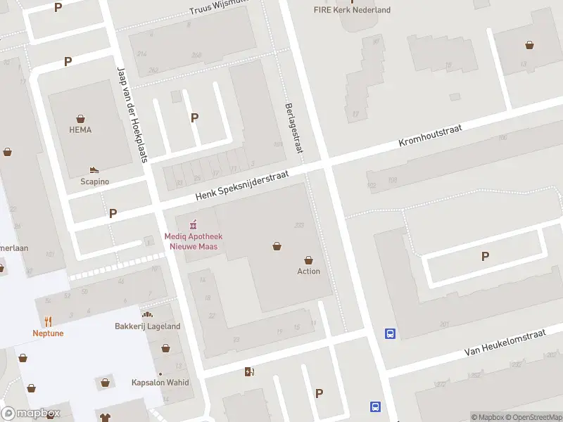 Politie naar de Henk Speksnijderstraat in Rotterdam