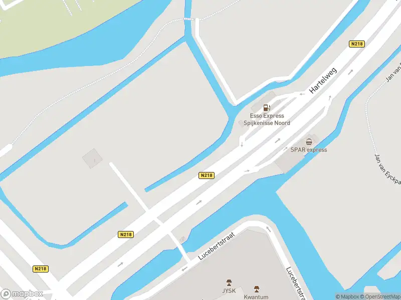 Politie naar de Hartelweg in Spijkenisse vanwege ongeval met letsel
