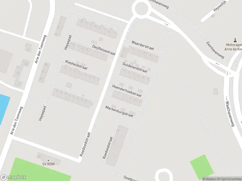 Ambulance met gepaste spoed naar de Koedoodstraat in Rotterdam