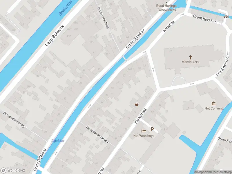 Politie met grote spoed naar de Hoog Bolwerk in Bolsward vanwege personen te water