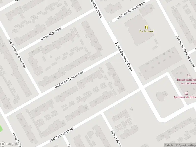 Overlastmelding Olivier van Noortstraat in Best