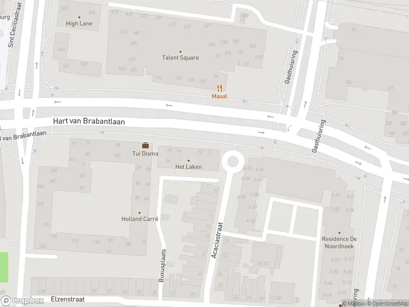 112 melding Overlastmelding Hart van Brabantlaan in Tilburg gesloten