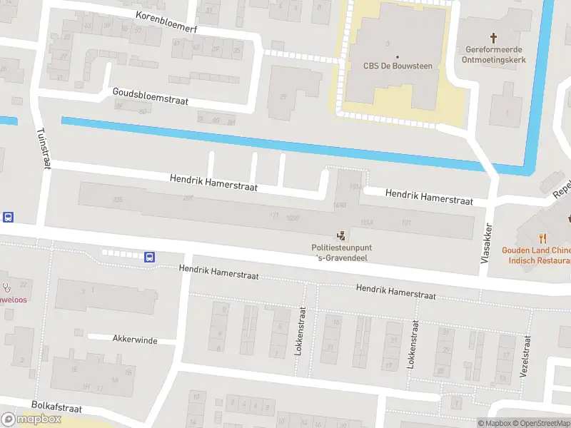 112 melding Overlastmelding Hendrik Hamerstraat in 's-Gravendeel gesloten