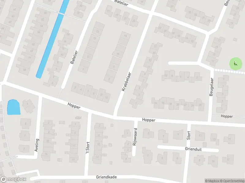 Overlastmelding Krabbelaar in Sliedrecht