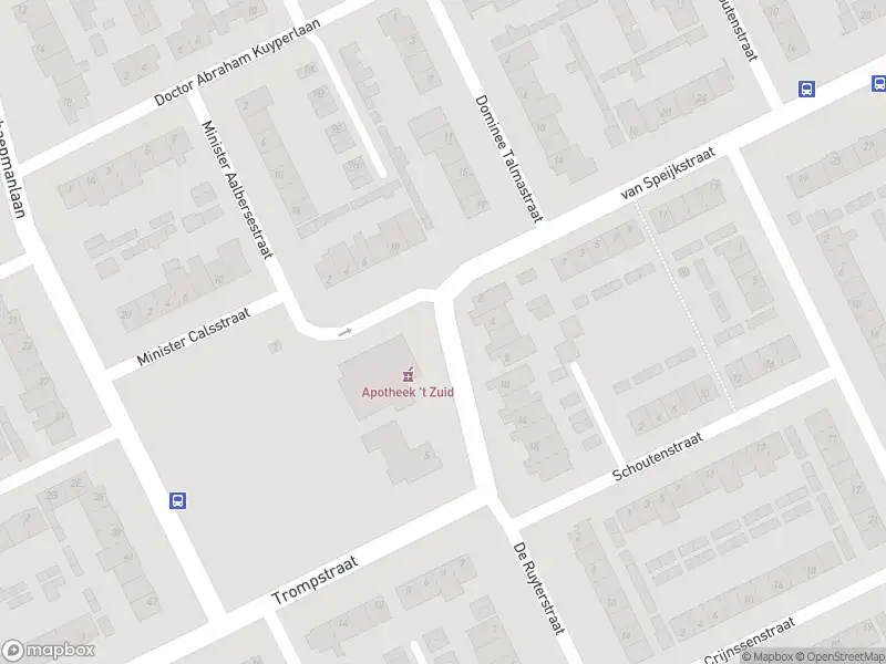 Politie naar de Prof. Struyckenstraat in Veghel vanwege ongeval met letsel