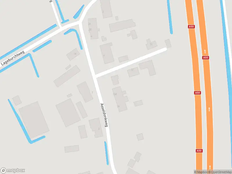 Politie naar de Asseldonkweg in Uden vanwege ongeval met letsel