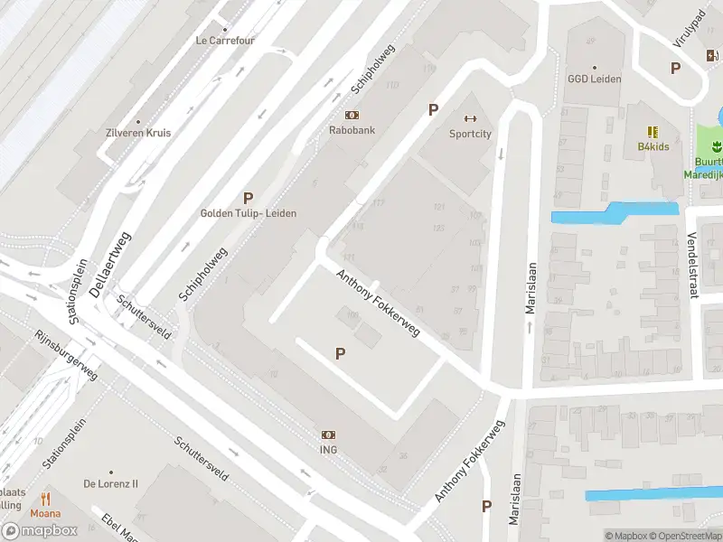 Brandweer met gepaste spoed naar de Schipholweg in Leiden