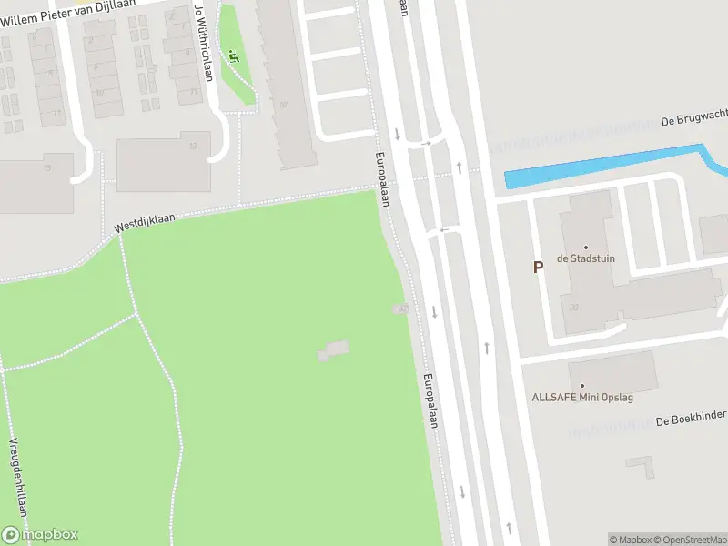 Brandweer met grote spoed naar de Europaplein in Utrecht vanwege gebouwbrand