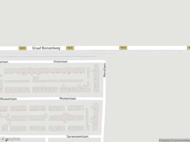 Ambulance met grote spoed naar de Merellaan in Vuren