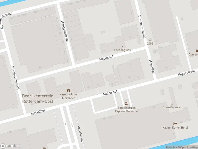 Brandweer met grote spoed naar de Metaalhof in Rotterdam vanwege een buitenbrand